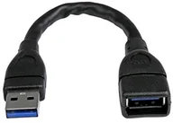 Kable USB - StarTech Kabel przedłużający do Startech USB3EXT6INBK USB 3.0 (0,2 m) - miniaturka - grafika 1