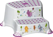 Wyposażenie pokoiku dziecięcego - OKT KIDS Hippo biały dwustopniowy podest dziecięcy - miniaturka - grafika 1