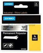 Taśmy do drukarek barwiące - Dymo oryginalny taśma do drukarek etykiet, , 18487, czarny druk/metaliczny p - miniaturka - grafika 1