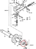 Części i akcesoria do maszyn rolniczych - CNH ŁOŻYSKO Z OBUDOWĄ DOLNEGO WAŁKA GARDZIELI 89514667 - miniaturka - grafika 1