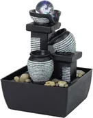 Fontanny ogrodowe - Renkforce Fontanna pokojowa Renkforce 1233679 z Podświetleniem LED 3 W DxSxW) 190 x 180 x 250 mm - miniaturka - grafika 1