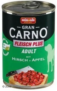 Animonda Grancarno Adult Hirsch Apfel Jeleń + Jabłko 400G - Mokra karma dla psów - miniaturka - grafika 7