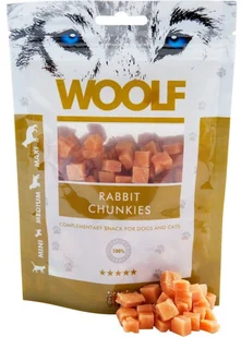 Brit Premium Pies Woolf Rabbit Chunkies 100g - Suplementy i witaminy dla psów - miniaturka - grafika 2