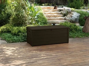 KETER Skrzynia ogrodowa KETER Brightwood Box 454L Brązowy 208215 - Pojemniki przemysłowe - miniaturka - grafika 6