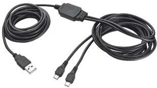 Trust GXT 222 Duo Charge & Play Kabel Dla PS4 Czarny 20165 - Akcesoria do Playstation - miniaturka - grafika 9