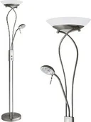 Lampy stojące - Rabalux nowoczesna LAMPA stojąca OPRAWA Podłogowa GAMMA 4077 IP20 satyna - miniaturka - grafika 1