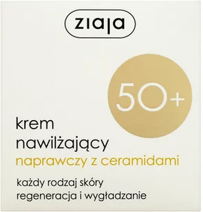 Ziaja Krem nawilżający naprawczy z ceramidami 50+ każdy rodzaj cery 50ml - Kremy do twarzy - miniaturka - grafika 3