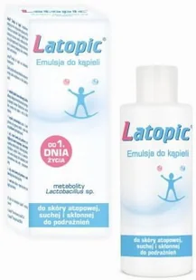 BIOMED LATOPIC Emulsja do kąpieli od pierwszego dnia życia - 200ml - Kosmetyki kąpielowe dla dzieci - miniaturka - grafika 2