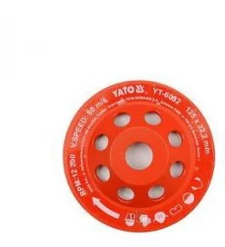 Yato Talerz szlifierski diamentowy 125x22, 2mm YT-6032 - Materiały ścierne - miniaturka - grafika 7