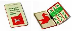 Carletto Deutschland Magnetic Travel Game, Tangram - Pozostałe książki - miniaturka - grafika 2