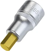 Klucze i nasadki - Hazet Gniazdo wkładki do bitów 1/2" 12.5 mm) 986A-3/8 wewnętrzny sześciokąt Długość netto 52 mm - miniaturka - grafika 1