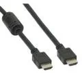 Kable - InLine Kabel HDMI męski ferrytowy czarny 5m 17605 - miniaturka - grafika 1