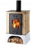 Wkłady kominkowe - Haas+Sohn piec kaflowy EBOLI tabak - miniaturka - grafika 1