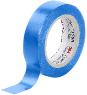 3M Taśma elektroizolacyjna Temflex 1500 niebieska 15mmx10m DE272950903/7000062272 7000062272 - Taśmy izolacyjne i naprawcze - miniaturka - grafika 2
