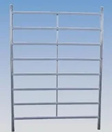 Rusztowania - Krause Rama pionowa aluminiowa 1,5x1,00m - miniaturka - grafika 1