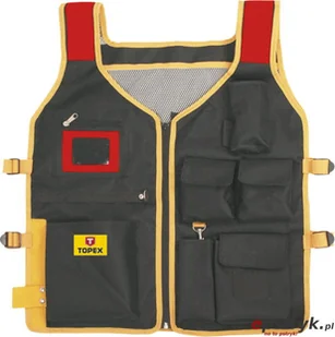 Topex Kamizelka monterska 79R255 - Skrzynki i torby narzędziowe - miniaturka - grafika 4
