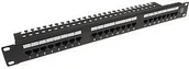 Panele krosownicze - ABCVISION PATCHPANEL UTP PP-24/RJ-C - miniaturka - grafika 1