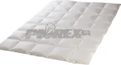 Kołdry - Piórex Kołdra puchowa klimatyczna biała - miniaturka - grafika 1