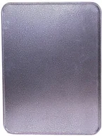 Kominy i akcesoria - Ekkom Blacha stalowa malowana  50 x 80 cm x 2 mm stare srebro - miniaturka - grafika 1