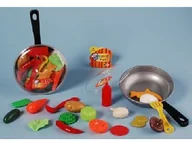 Zabawki AGD - Johntoy Zestaw garnków z warzywami 27313 - miniaturka - grafika 1