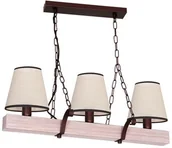 Lampy sufitowe - Luminex ADRIA 3 zwis - Żyrandol/lampa wisząca 3x E14 (max 40W) 8728 - miniaturka - grafika 1