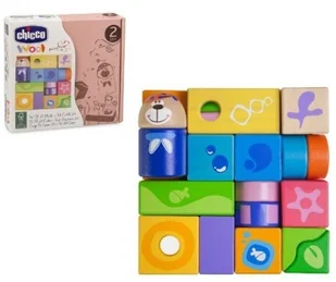 Chicco Zestaw klocków drewnianych 23 el. - Klocki - miniaturka - grafika 2