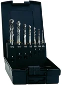 Gwintowniki - Exact Zestaw gwintowników maszynowych przelotowych HSSE nakrój B DIN371 7 szt - miniaturka - grafika 1
