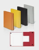 Teczki i skoroszyty - Vaupe TECZKA SKRZYDŁOWA NA RZEP 40MM ZÓŁTA - miniaturka - grafika 1