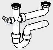 Syfony - Geberit Zlewozmywakowy zestaw odpływowy 152.715.11.1 152715111 - miniaturka - grafika 1