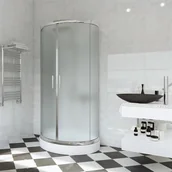 Kabiny prysznicowe - Sea Horse Sigma 100x80 + brodzik BKZ2/3/X - miniaturka - grafika 1