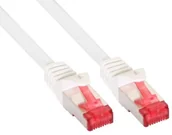 Kable miedziane - InLine Kabel krosowy , S-STP/PiMF, Cat.6, 50 m Biały 4043718157419 - miniaturka - grafika 1