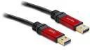 Delock Kabel USB 3.0 rot A-A St/St 5.0m (82747) - Kable USB - miniaturka - grafika 2
