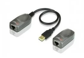 Aten Adapter USB przedłużacz do 60m na kablu RJ45 - UCE260 - Adaptery i przejściówki - miniaturka - grafika 3