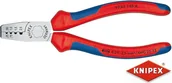 Kombinerki i obcęgi - Knipex szczypce do zagniatania tulejek kablowych, dwukomponentowe (97 62 145 A) - miniaturka - grafika 1
