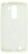 Etui i futerały do telefonów - LG Cruzerlite Bugdroid Circuit Case for G Pro 2 - Retail Packaging - White - miniaturka - grafika 1