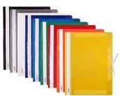 Szkolne artykuły papiernicze - Biurfol Teczka wiązana niebieska 25 sztuk - miniaturka - grafika 1