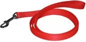 Smycze dla psów - Chaba Smycz taśmowa kolor czerwony 16mm 130cm - miniaturka - grafika 1