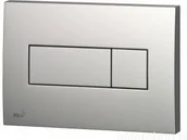 Przyciski spłukujące - Alcaplast Przycisk spłuczki podtynkowej, chrom-mat M372 - miniaturka - grafika 1