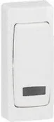 Wyłączniki światła i elektryczne - Legrand 086087 OTEO ŁĄCZNIK SCHOD. Z PODŚ. MINI - miniaturka - grafika 1