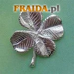 Wróżbiarstwo i radiestezja - Koniczynka Czterolistna - wisior AgC 25.1 - miniaturka - grafika 1