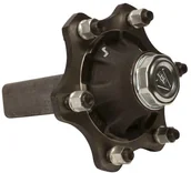 Części i akcesoria do maszyn rolniczych - ADR Półoś 60 x 60, L-370, piasta 160/205, M18X1,5 - miniaturka - grafika 1