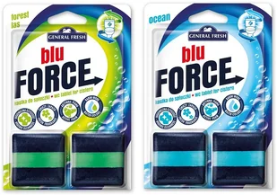 General Fresh Krążek do spłuczki Blue morski 2 x 40 g - Środki do kuchni i łazienki - miniaturka - grafika 2