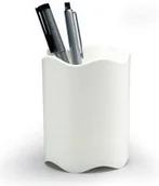 Przyborniki na biurko - Durable Pojemnik na długopisy TREND biały - miniaturka - grafika 1