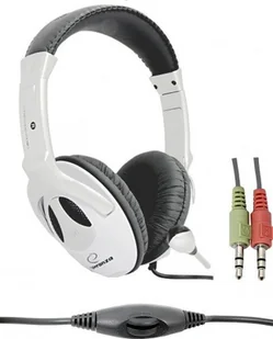 Esperanza EH101 czarne - Słuchawki - miniaturka - grafika 3