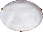Lampy ścienne - Rabalux Kinkiet PLAFON nowoczesna Oprawa sufitowa LAMPA ścienna ALABASTRO 3303 IP20 Patyna biały - miniaturka - grafika 1