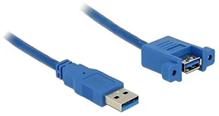 Delock Kabel USB USB A - USB A1 m Niebieski 85112 - Kable USB - miniaturka - grafika 2