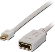Kable komputerowe i do monitorów - Lindy Mini DisplayPort zu DisplayPort Adapter Kabel, 1,5 m (41045) - miniaturka - grafika 1