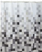 Zasłony prysznicowe - Sealskin Pixel zasłona prysznicowa (zwart/black), 180 cm x 200 cm (szerokość x wysokość) (2326) - miniaturka - grafika 1