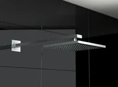 Deszczownice - Kohlman Q20 deszczownica kwadratowa 20x20 z ramieniem sufitowym chrom Q20 + CQ - miniaturka - grafika 1