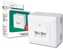 Digitus Gniazdo DN-9006-N (natynkowe; kat. 6; RJ-45) 2_159364 - Gniazdka elektryczne - miniaturka - grafika 4